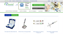 Desktop Screenshot of iqdentalsupply.com